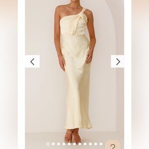 Billy J Greta Maxi Dress - Yellow